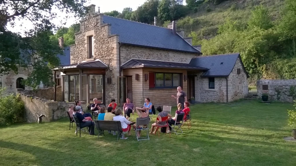 Dans un cadre magnifique